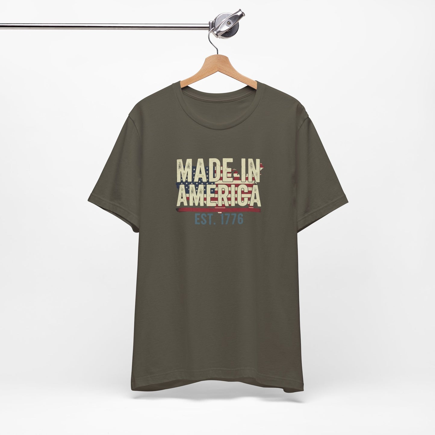 Heritage & Craft: "Made in America" Premium Tee