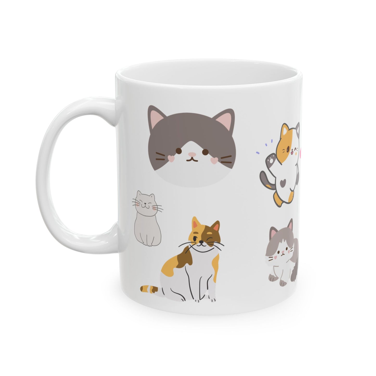 The Feline Friends Premium Mug