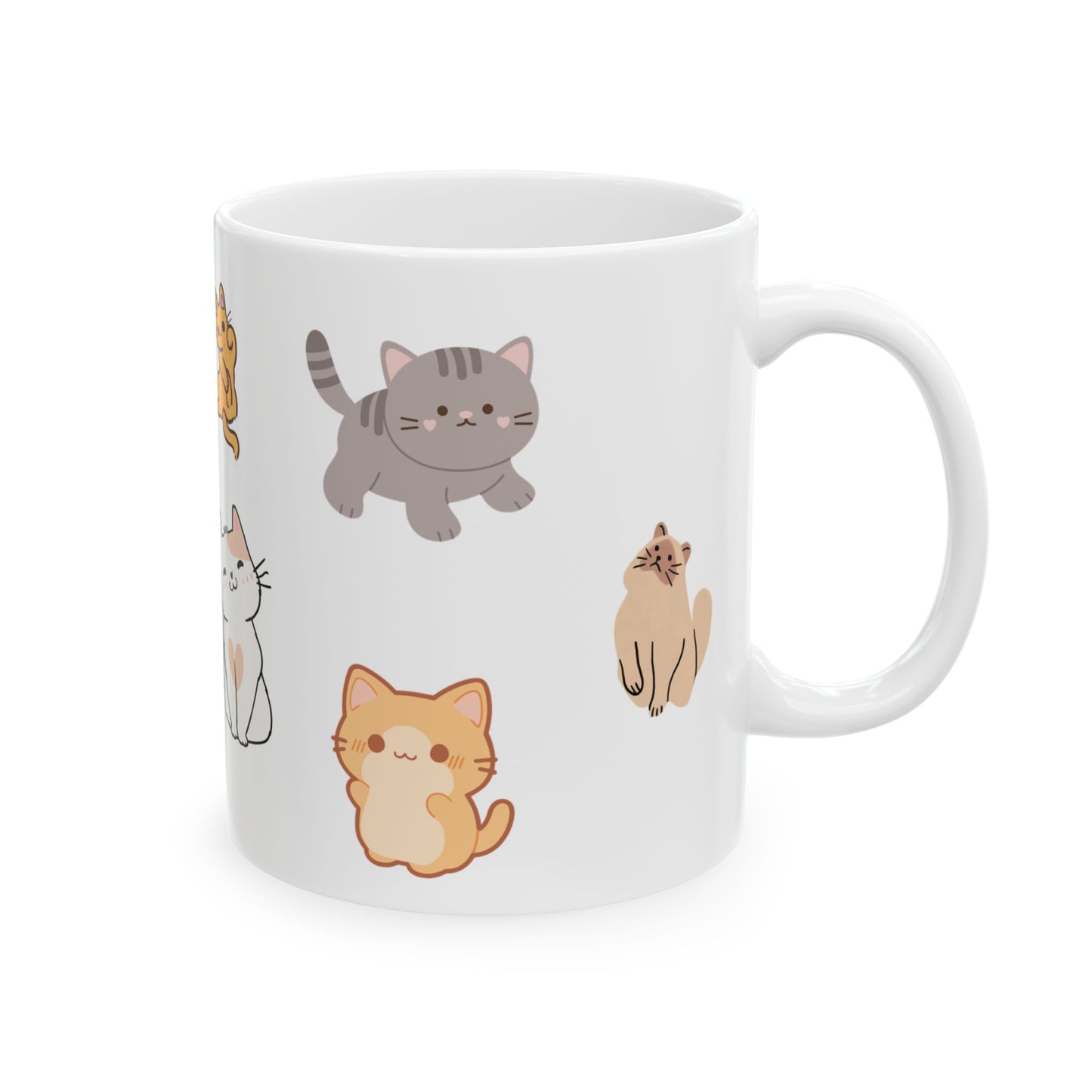 The Feline Friends Premium Mug