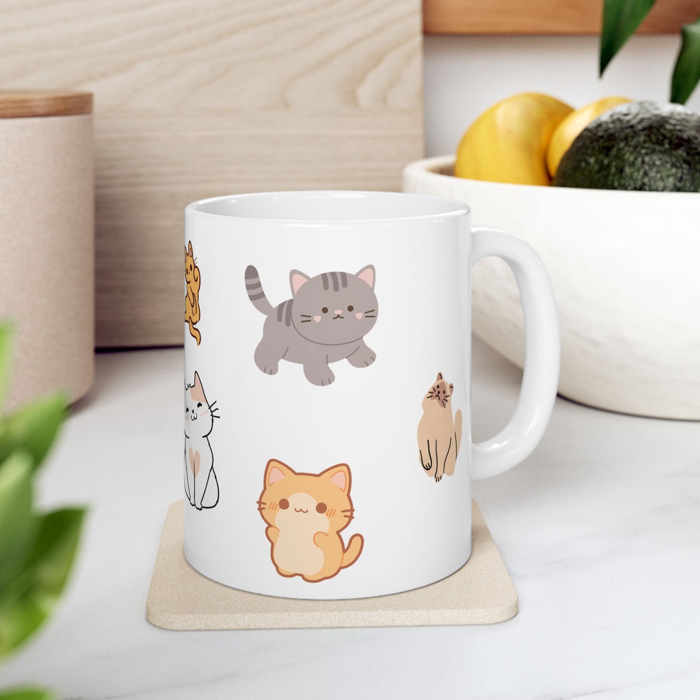 The Feline Friends Premium Mug