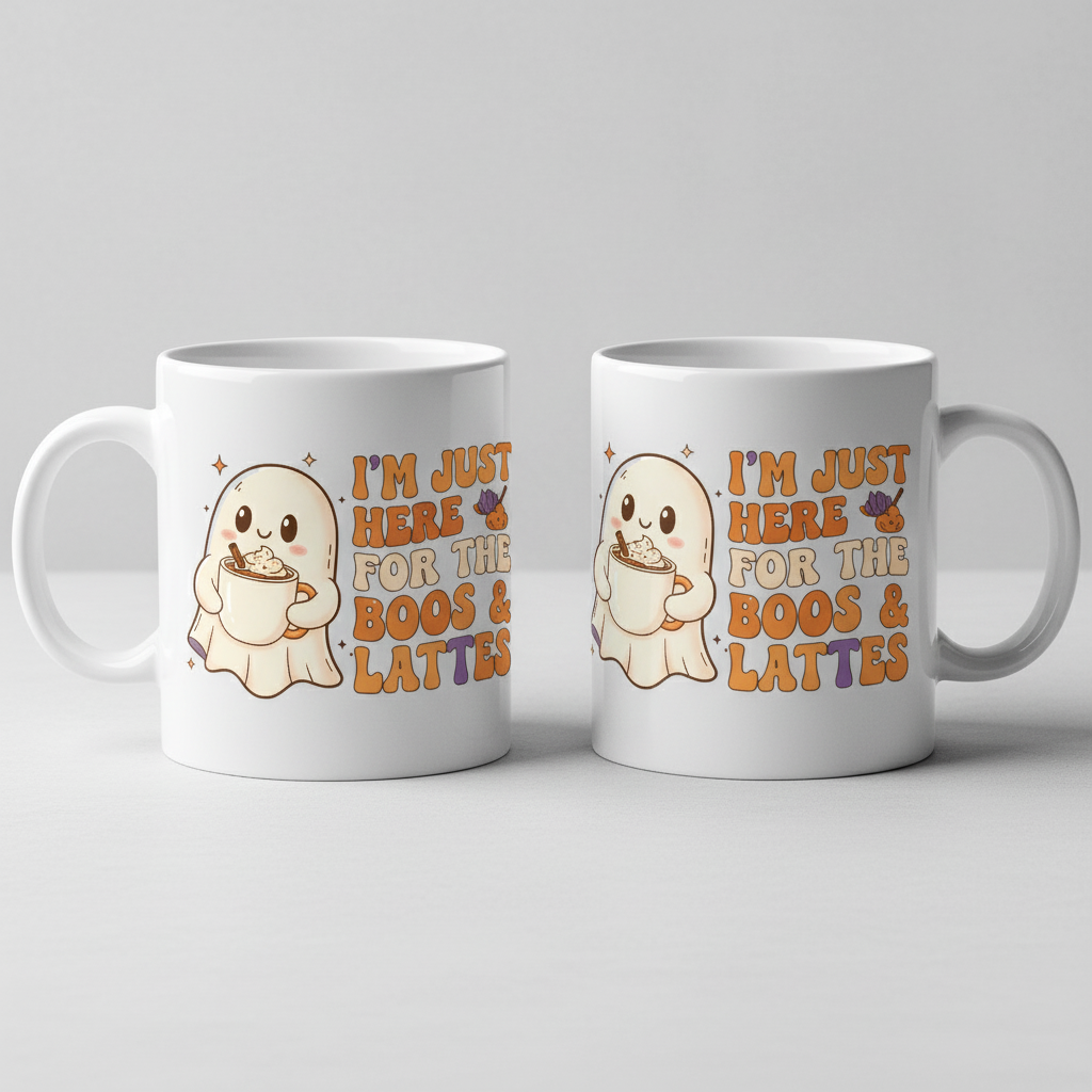 Boos & Lattes™ – Limited Edition Halloween Mug