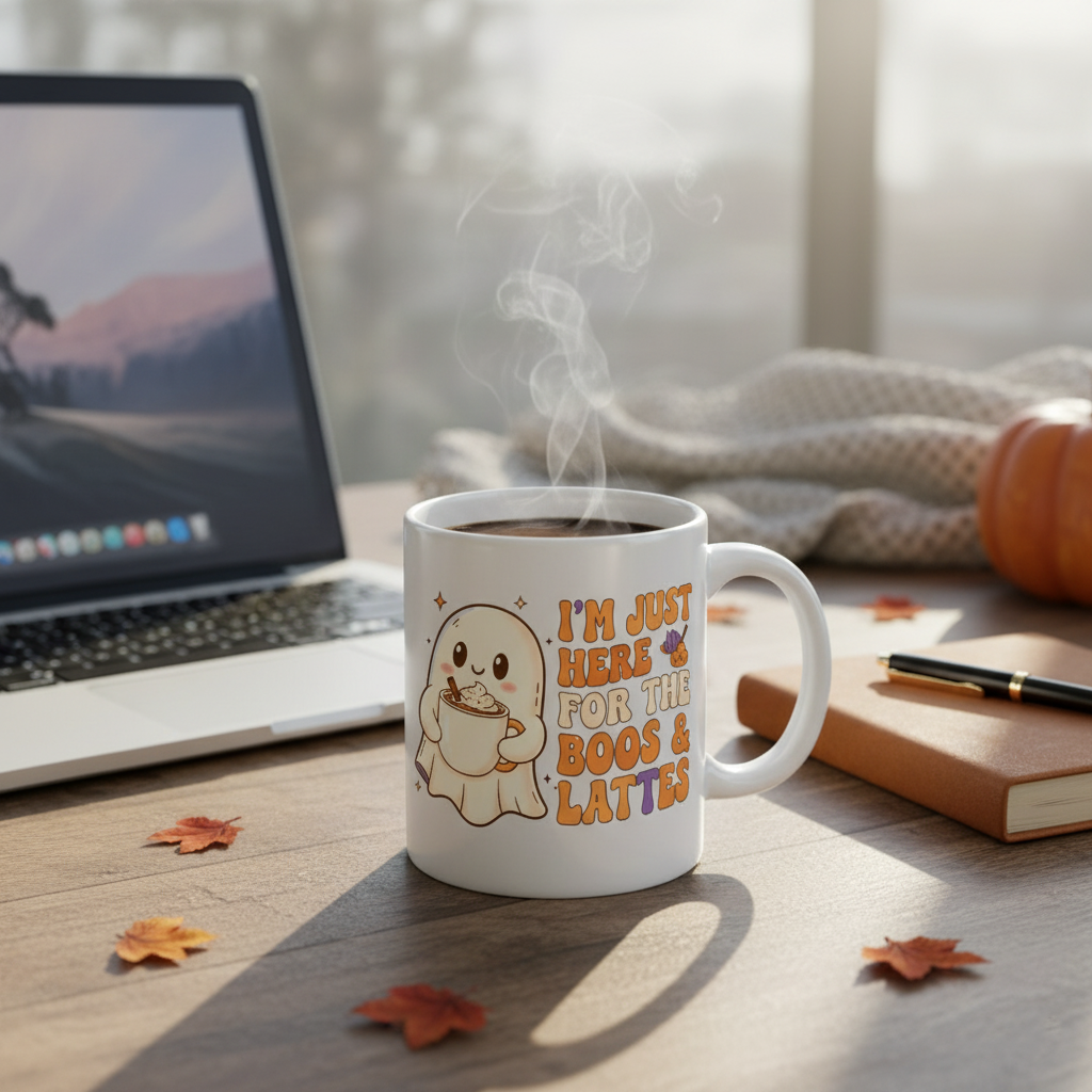 Boos & Lattes™ – Limited Edition Halloween Mug