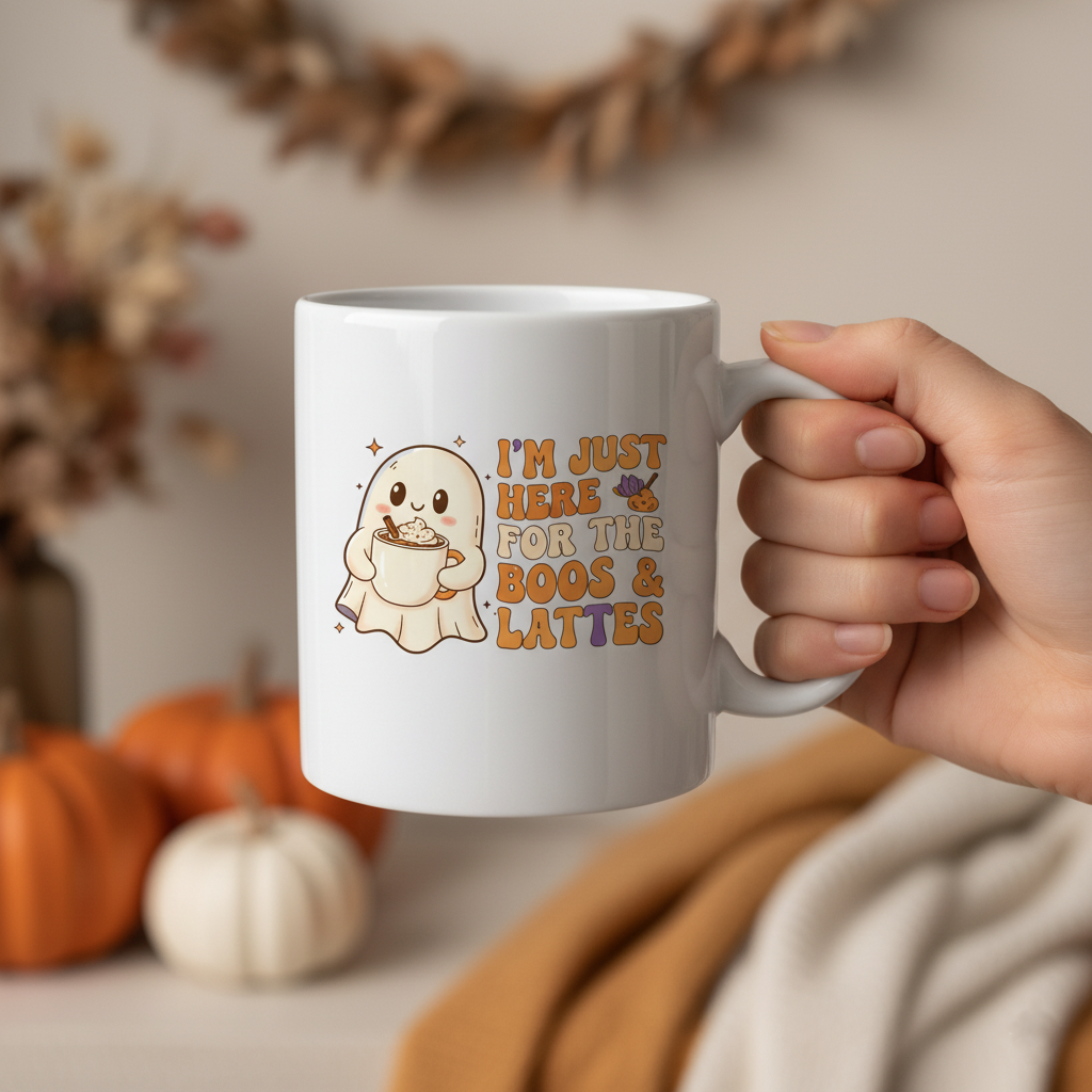 Boos & Lattes™ – Limited Edition Halloween Mug