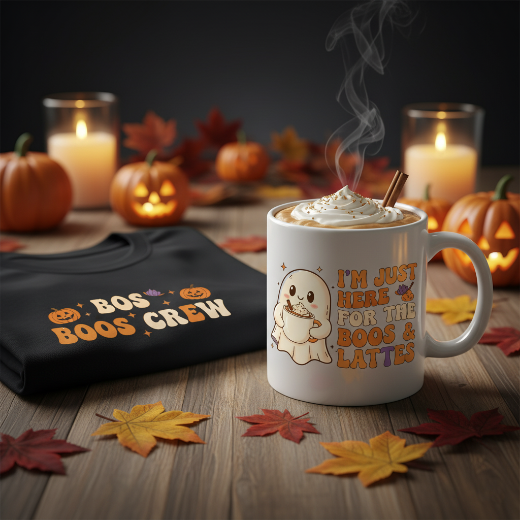 Boos & Lattes™ – Limited Edition Halloween Mug