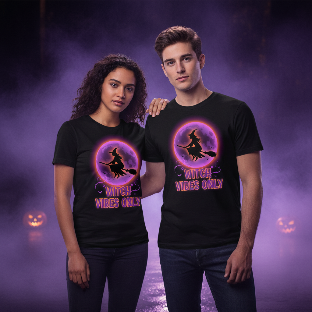 WITCH VIBES ONLY™ – Limited Edition Halloween Tee