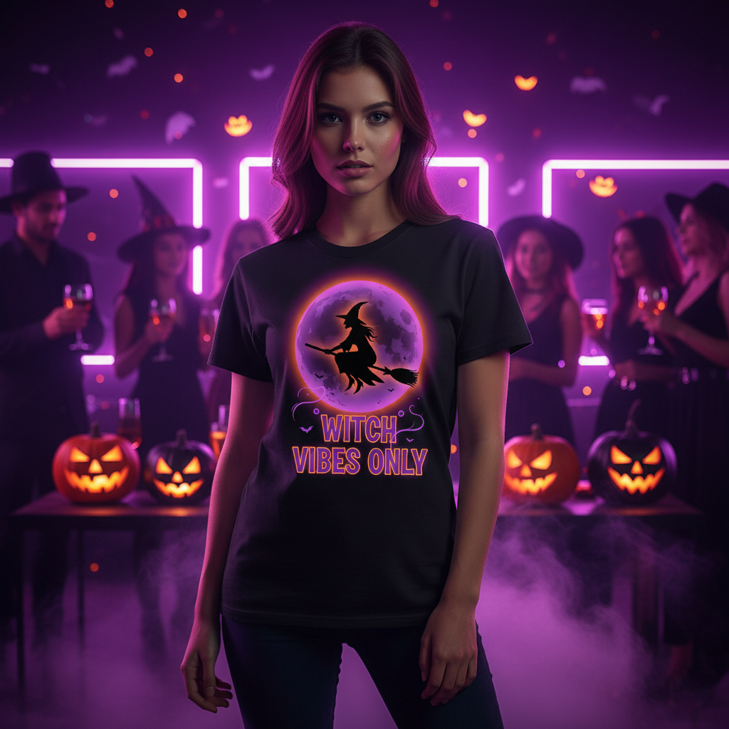 WITCH VIBES ONLY™ – Limited Edition Halloween Tee
