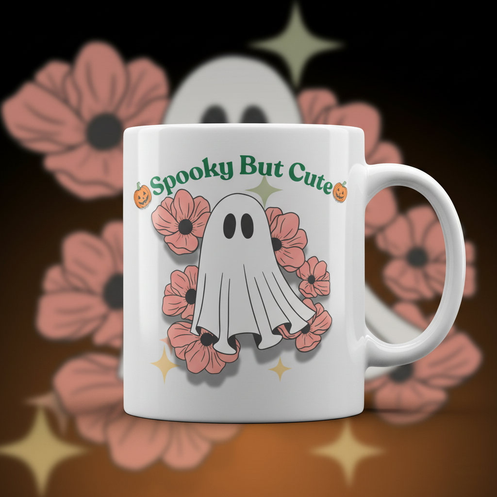 Spooky but Cute™ Halloween Mug – Limited Edition Ceramic