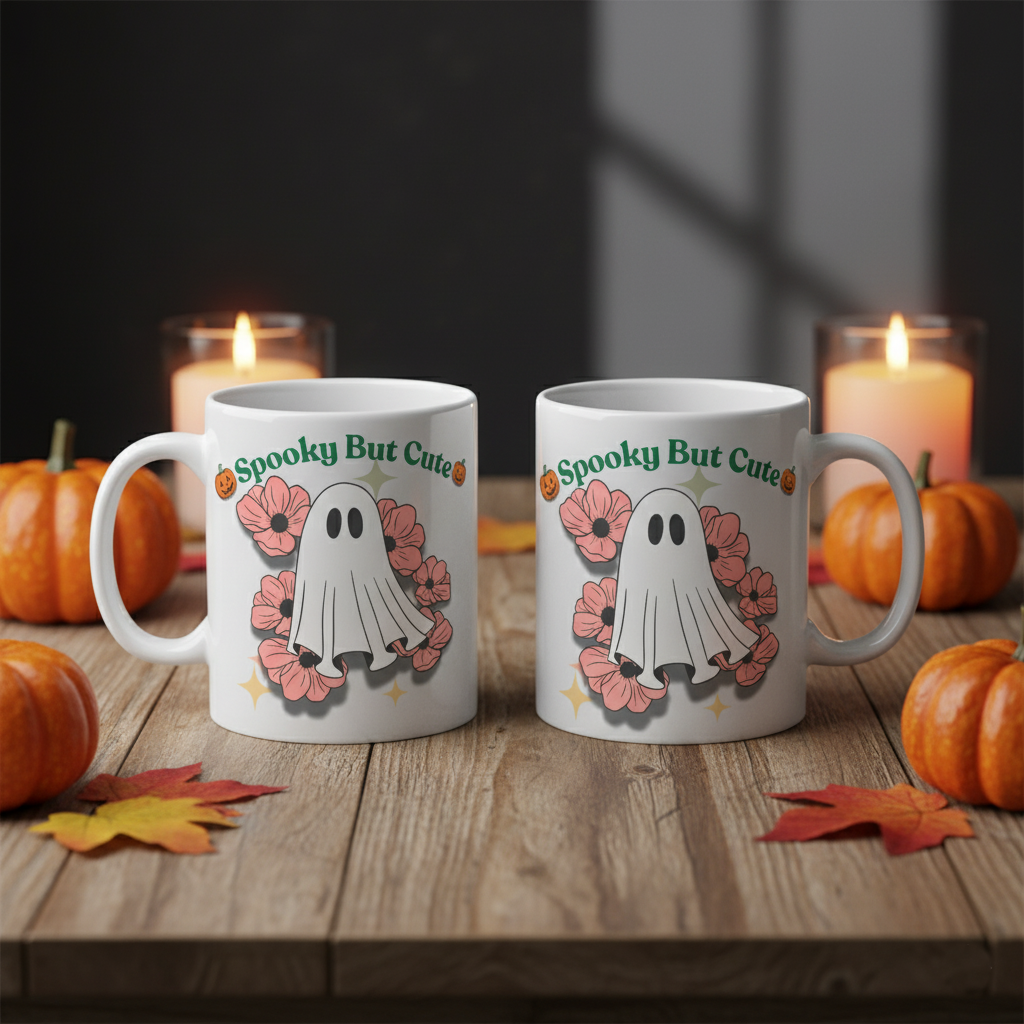 Spooky but Cute™ Halloween Mug – Limited Edition Ceramic