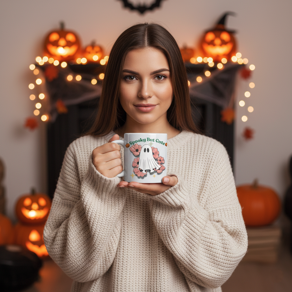 Spooky but Cute™ Halloween Mug – Limited Edition Ceramic