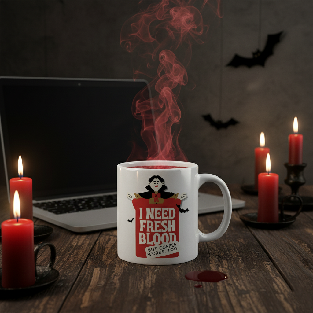 Vampire’s Brew™ – Fresh Blood Coffee Mug