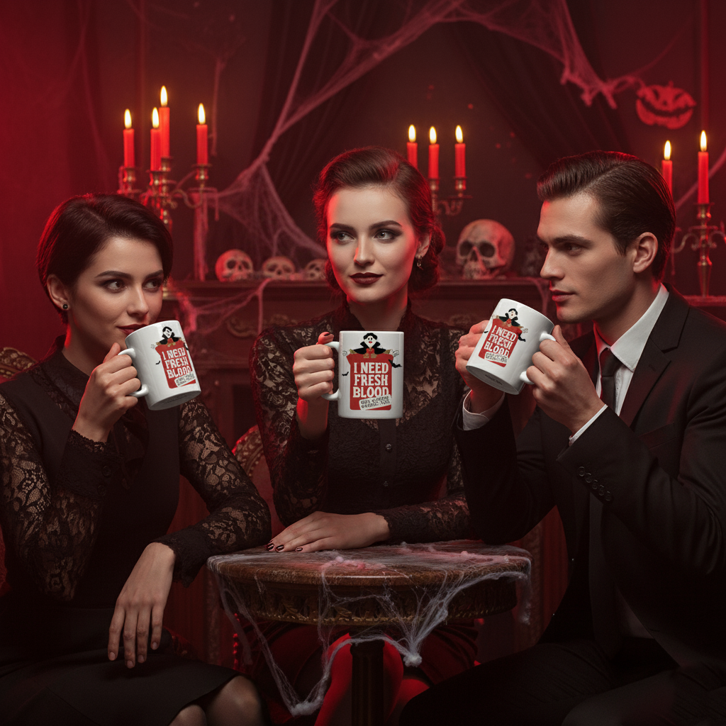Vampire’s Brew™ – Fresh Blood Coffee Mug