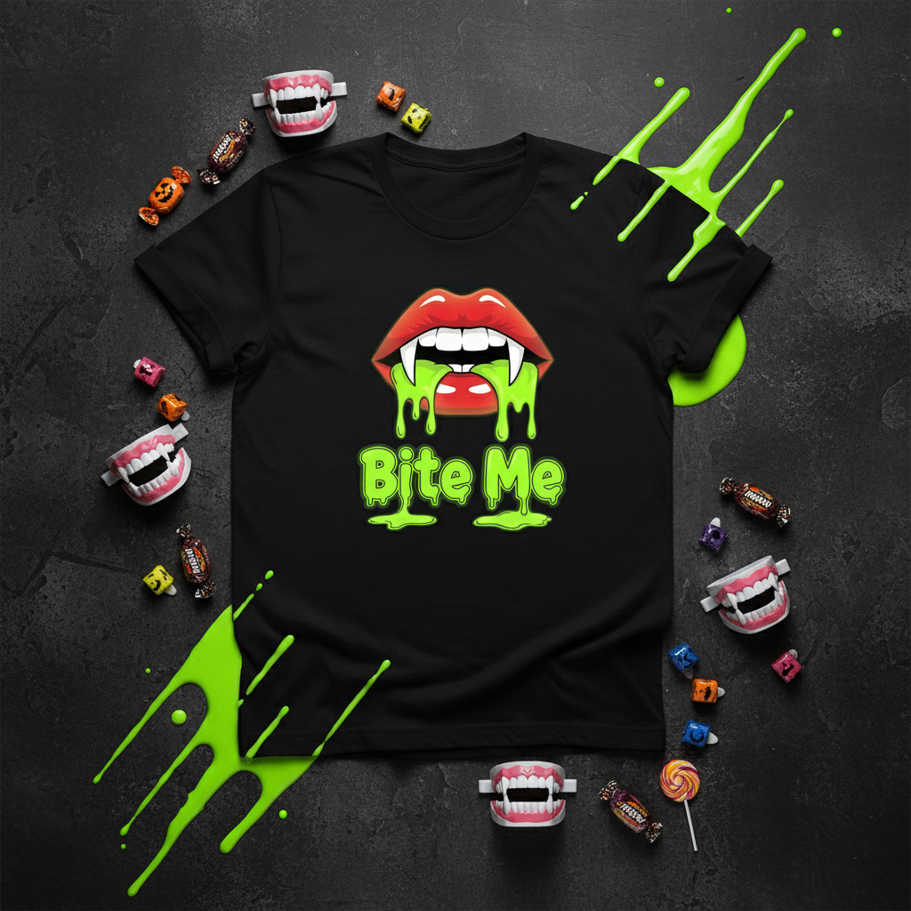 Bite Me™ – Vampire Slime Luxe Tee