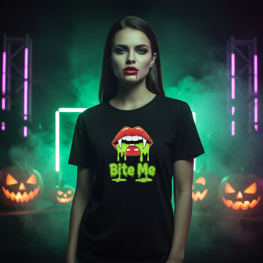 Bite Me™ – Vampire Slime Luxe Tee