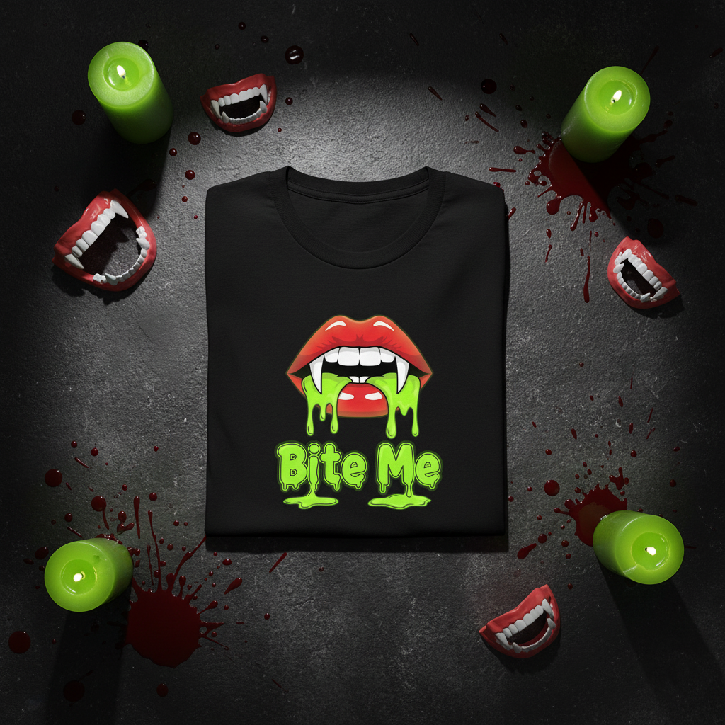 Bite Me™ – Vampire Slime Luxe Tee
