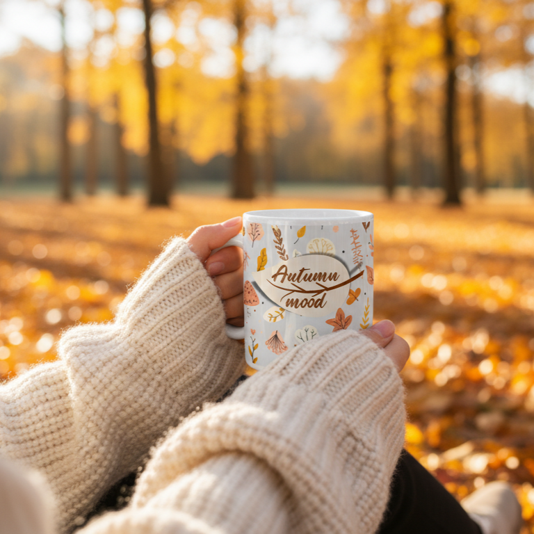 The Cozy Autumn Mood Premium Mug