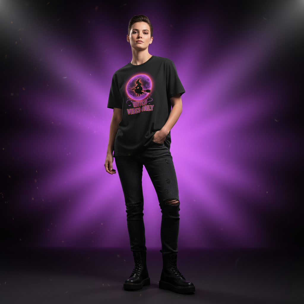 WITCH VIBES ONLY™ – Limited Edition Halloween Tee