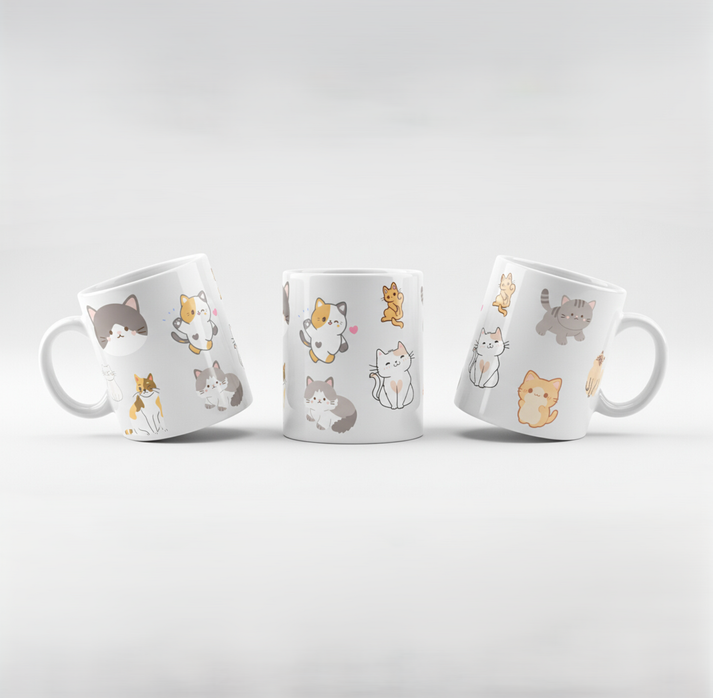 The Feline Friends Premium Mug