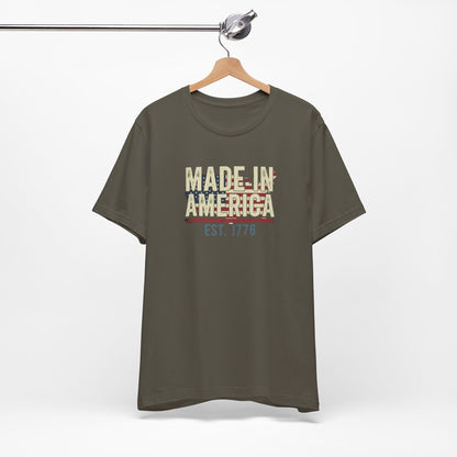 Heritage & Craft: "Made in America" Premium Tee