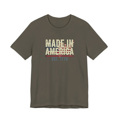 Heritage & Craft: "Made in America" Premium Tee