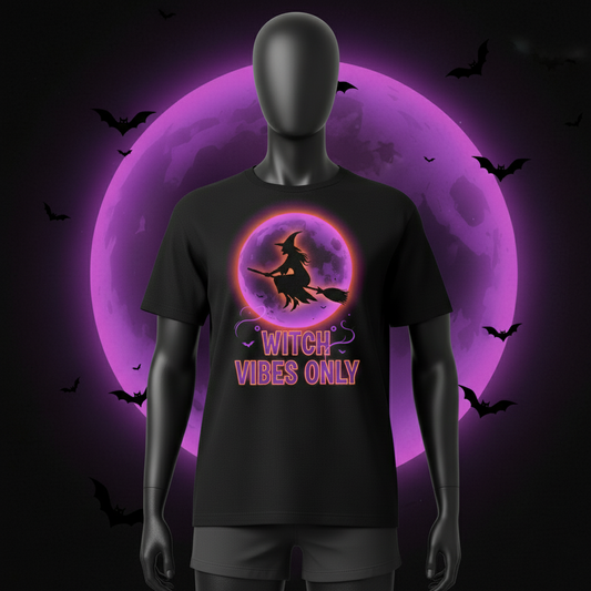 WITCH VIBES ONLY™ – Limited Edition Halloween Tee