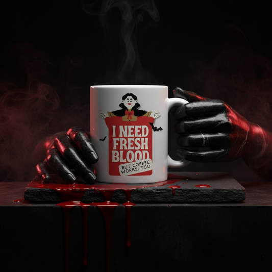 Vampire’s Brew™ – Fresh Blood Coffee Mug