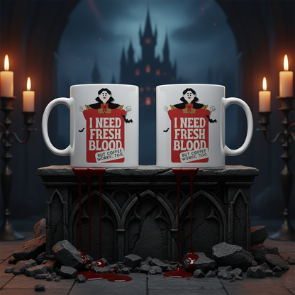 Vampire’s Brew™ – Fresh Blood Coffee Mug