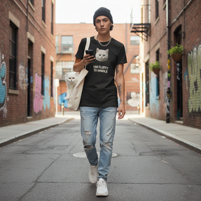 The "Too Fluffy to Handle" Premium Tee