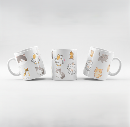 The Feline Friends Premium Mug
