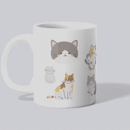 The Feline Friends Premium Mug